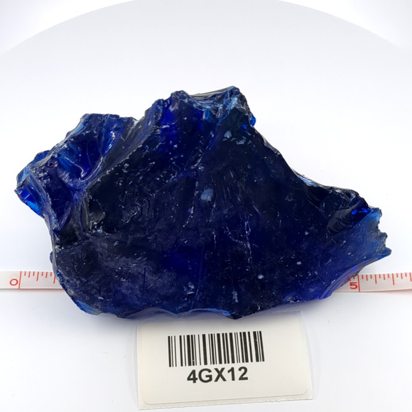 Cobalt Blue Manganese Fenton Glowing Art Glass Cullet #4GX12 - Picture 7 of 8